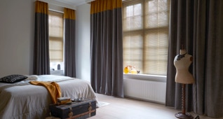 Gordijnen op maat gemaakt door van der Sluis