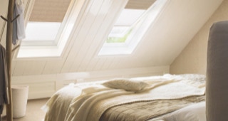 raamdecoratie voor Velux dakramen