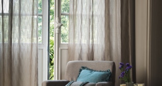 Gordijnen op maat gemaakt door van der Sluis