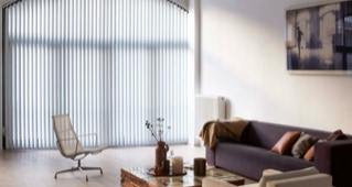 lamellengordijn zitkamer