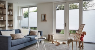 plisségordijn top-down